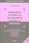 PROBLEMATICA EN TORNO A LA DECLARACION EN CONCURSO DE ACREEDORES