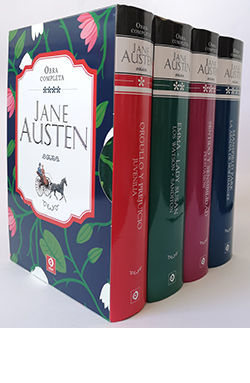 JANE AUSTEN OBRA COMPLETA (4 TOMOS)