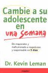 CAMBIE A SU ADOLESCENTE EN UNA SEMANA