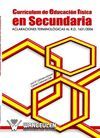 CURRICULUM DE EDUCACION FISICA EN EDUCACION SECUND