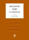 REFLEXIONES  SOBRE LA VIOLENCIA