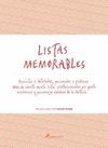 LISTAS MEMORABLES