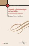 FILOSOFIA Y FENOMENOLOGIA DE LA RELIGION