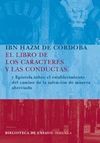 LIBRO DE LOS CARACTERES Y LAS CONDUCTAS Y EPISTOLA SOBRE EL ESTABLECIMIENTO DEL CAMINO DE LA SALVACION