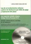LEY DE ARRENDAMIENTOS URBANOS Y JUICIO DE DESAHUCIO POR FALTA DE PAGO Y EXPIRACI