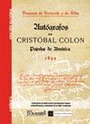 AUTOGRAFOS DE CRISTOBAL COLON Y PAPELES