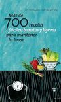 MAS DE 700 RECETAS FACILES SANAS Y BARATAS