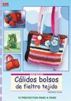 CALIDOS BOLSOS DE FIELTRO TEJIDO