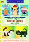 ANIMALES Y FIGURAS CON PALOS DE HELADO PARA NIÑOS
