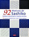 92 MOTIVOS DE SASHIKO - MODELOS TRADICIONALES EN DISEÑOS ACTUALES - 10 PROYECTOS