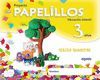 PAPELILLOS 3 AÑOS. 3º TRIMESTRE