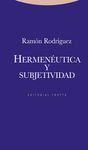 HERMENÉUTICA Y SUBJETIVIDAD