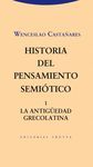 HISTORIA DEL PENSAMIENTO SEMIÓTICO. 1