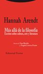 MAS ALLA DE LA FILOSOFIA