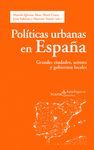 POLÍTICAS URBANAS EN ESPAÑA