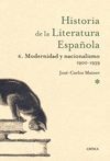 HISTORIA DE LA LITERATURA  ESPAÑOLA 6