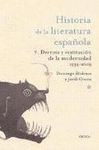 HISTORIA DE LA LITERATURA ESPAÑOLA 7