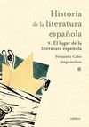 EL LUGAR DE LA LITERATURA ESPAÑOLA