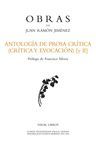 ANTOLOGIA DE PROSA CRITICA (CRITICA Y EVOCACION) II