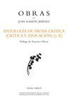ANTOLOGIA DE PROSA CRITICA (CRITICA Y EVOCACION) II