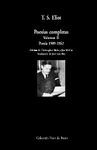 POESIAS COMPLETAS. VOLUMEN II: POESIA 1909-1962