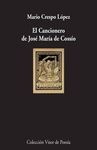 EL CANCIONERO DE JOSE MAR­A DE COSSIO