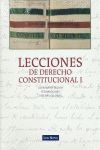 LECCIONES DE DERECHO CONSTITUCIONAL I