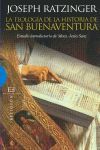 TEOLOGIA DE LA HISTORIA DE SAN BUENAVENTURA