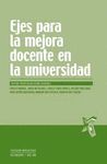 EJES PARA LA MEJORA DOCENTE EN LA UNIVERSIDAD
