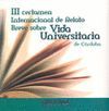 III CERTAMEN INTERNACIONAL DE RELATO BREVE VIDA UNIVERSITARI