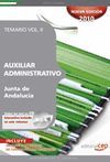 AUXILIAR ADMINISTRATIVO DE LA JUNTA DE ANDALUCÍA. TEMARIO VOL. II.