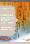 CUERPO DE AYUDANTES TÉCNICOS SANITARIOS DE INSTITUCIONES PENITENCIARIAS. TEMARIO