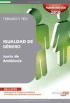 TEMARIO Y TEST IGUALDAD DE GENERO OPOSICIONES JUNTA DE ANDALUCÍA