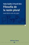 FILOSOFIA DE LA RAZON PLURAL. ISAIAH BERLIN ENTRE DOS SIGLOS