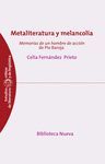 METALITERATURA Y MELANCOLÍA