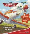 AVIONES. LIBRO DE ESPUMA CON PUZLES. ALAS ALREDEDOR DEL MUNDO