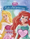 VISTE A LAS PRINCESAS. AURORA Y ARIEL. LIBRO DE RECORTABLES