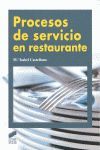 PROCESOS DE SERVICIO EN RESTAURACION