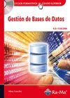 GESTION DE BASES DE DATOS. CFGS. INCLUYE CD-ROM.