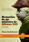 MEMORIAS DE UNA MINISTRO DE ALFONSO XIII