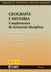 GEOGRAFIA E HISTORIA. COMPLEMENTOS DE FORMACION DISCIPLINAR