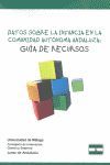 DATOS SOBRE LA INFANCIA EN LA COMUNIDAD AUTONOMA ANDALUZA