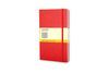 SQUARED CLASSIC RED NOTEBOOK L ROJO CUADERNO CUADRICULADO