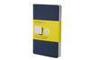 NAVY SQUARED CAHIER JOURNALS P AZUL MARINO CUADRICULADO BLANDA