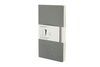 GREY RULED VOLANT NOTEBOOKS L GRIS RAYADO BLANDA