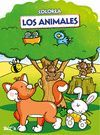 ANIMALES, LOS (PINTA DE COLORES-LIBROS CASITA)