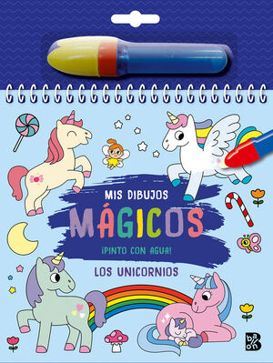 PINTO CON AGUA LOS UNICORNIOS