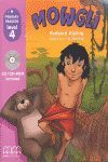 MOWGLI THE JUNGLE BOY EDICION BRITANICA LIBRO +CD