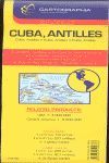 MAPA CARTOGRAPHIA CUBA, ANTILLAS