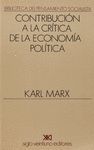 CONTRIBUCIÓN A LA CRÍTICA DE LA ECONOMÍA POLÍTICA